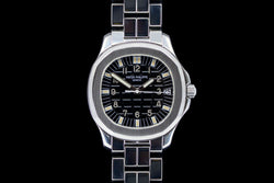 2000s Patek Philippe Aquanaut Grenade Black Dial 5065A