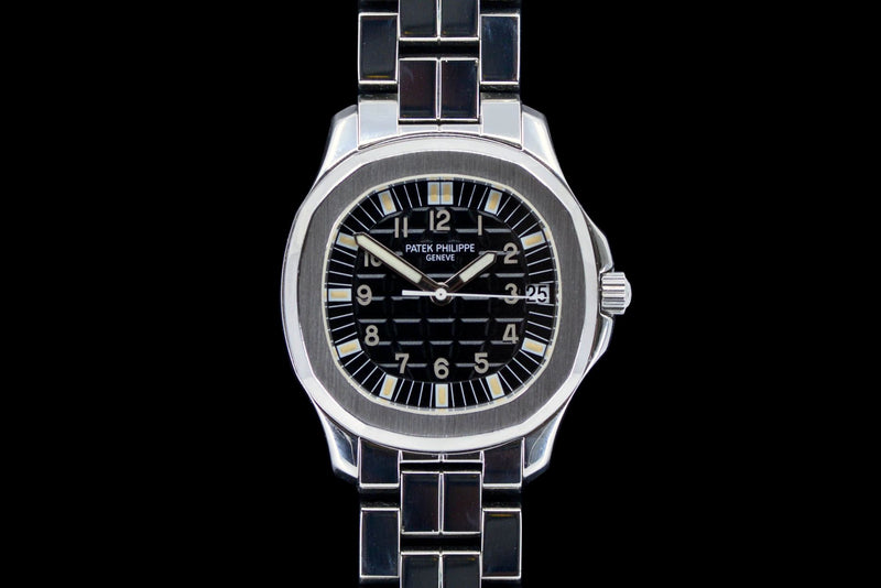2000s Patek Philippe Aquanaut Grenade Black Dial 5065A