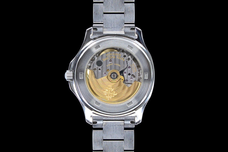 2000s Patek Philippe Aquanaut Grenade Black Dial 5065A