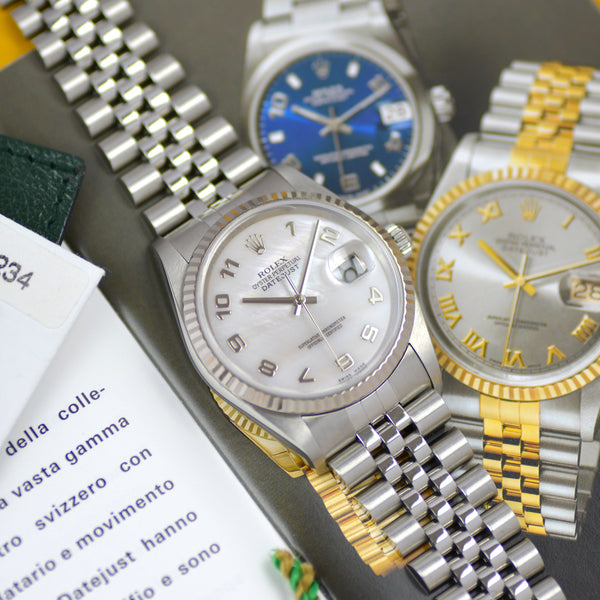 Rolex oyster perpetual datejust 2002 online