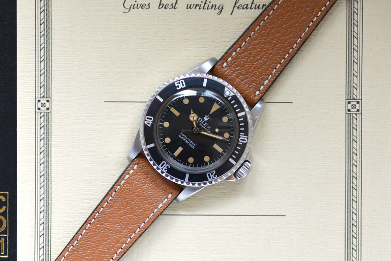 1967 Rolex Oyster Perpetual Submariner 5513 Meters first