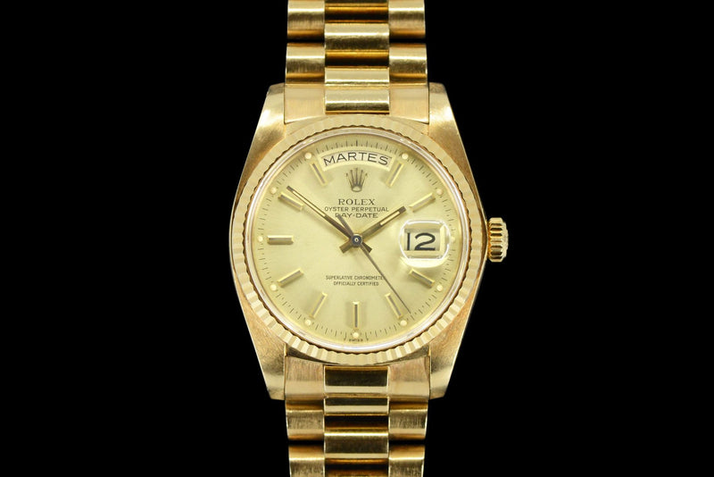 1982 Rolex Oyster Perpetual Day Date 18038 Archiwatch