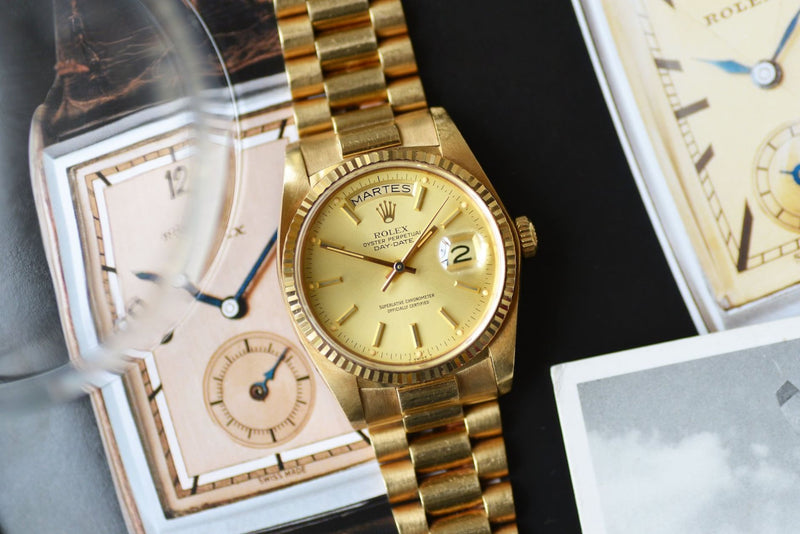 1982 Rolex Oyster Perpetual Day Date 18038 Archiwatch