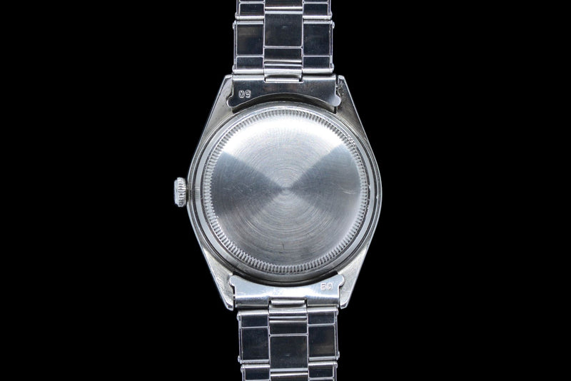 1958 Rolex Oyster Perpetual Chronometer Semi-Bubble Back Ovettone Cream Dial 5028